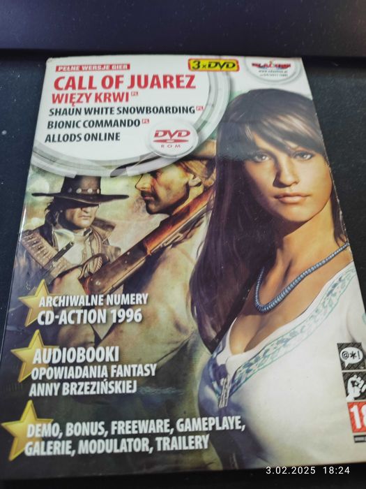 Call of Juarez Więzy Krwi+Bionic Commando+Shaun White Snowboarding PC