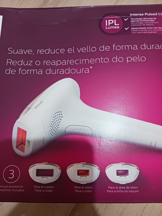 Philips Lumea Advanced com 3 acessórios