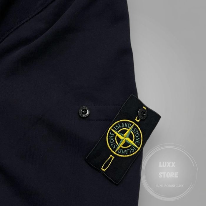Кофта зіп худі Stone Island Cotton 1:1 (stoneisland, стон, стонайленд)