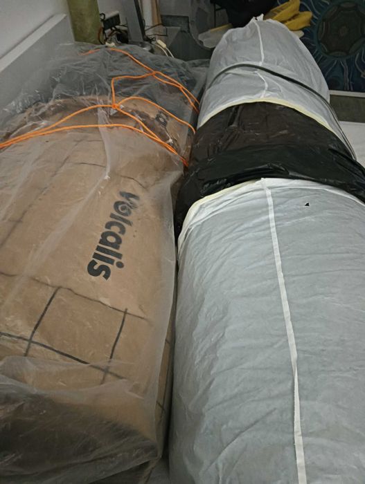 Lã de rocha 1,30 mts largura / 2 mts"2