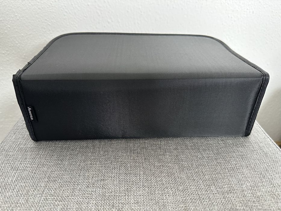 Hama Estojo para CD (porta CD com capacidade de 120 CD/DVD/Blu-rays)