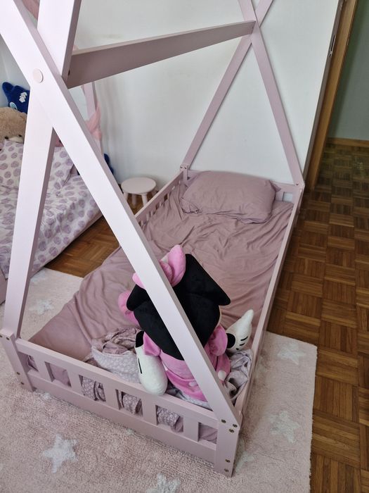 Cama De Crianças Ml-design Tipi 80x160cm