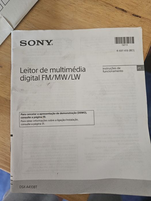 Auto Rádio Sony Usado