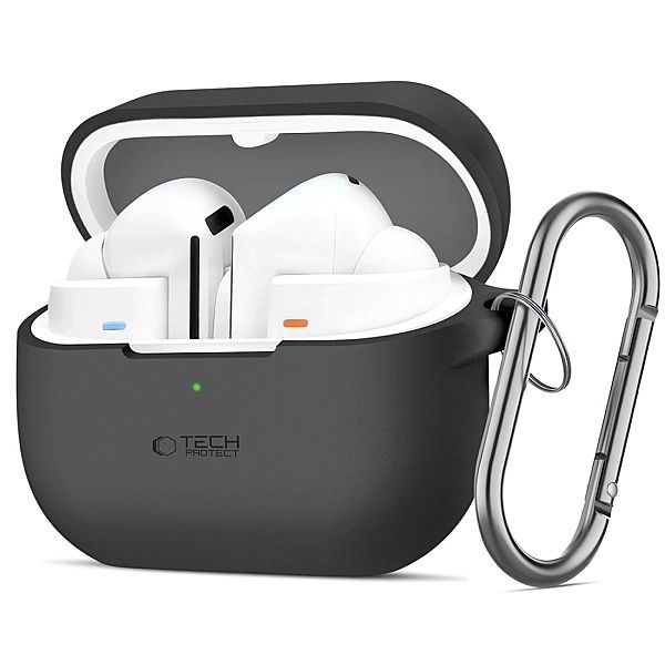 Etui Tech-Protect Silicone Hook na Samsung Galaxy Buds 3 / 3 Pro - cza