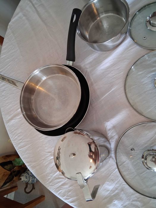 Trem de cozinha inox