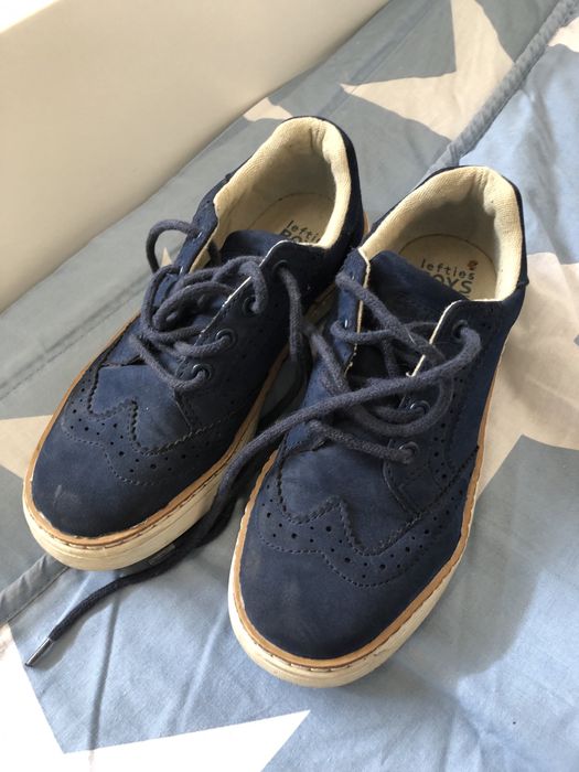 Sapatos de menino n33 azul marinho