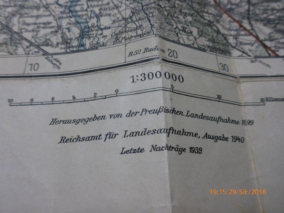 stare mapy sprzed 2 wojny swiatowej i po wojenne