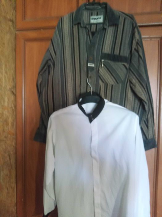 Два белоснежных комбинезона 5р/50размер Рубашки