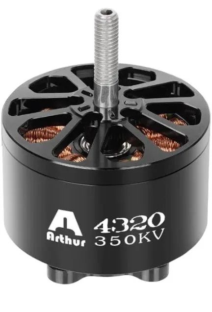Двигун A4320 350 KV для FPV FlashHobby A 4320 350kv мотор Arthur