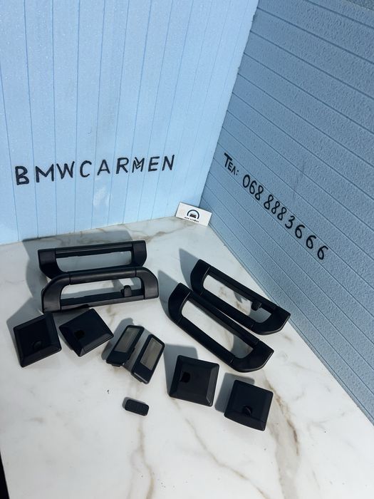 Чорна стеля потолок bmw e46 e39 е53  декор,ручки,козирьки