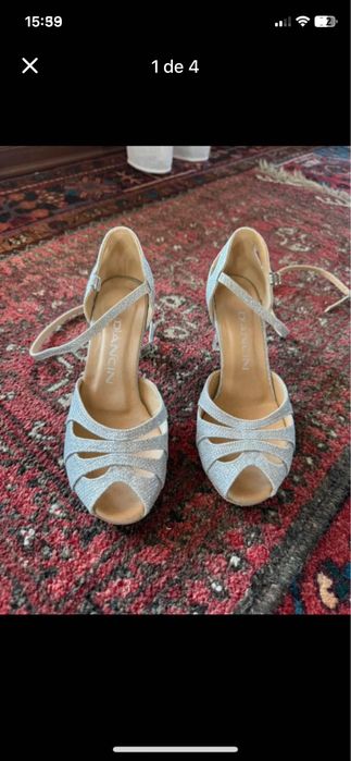Sapatos dança latinas