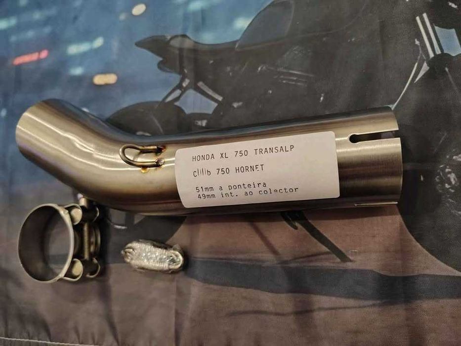 Tubos redutores de escape curva p moto varios modelos e diametros etc