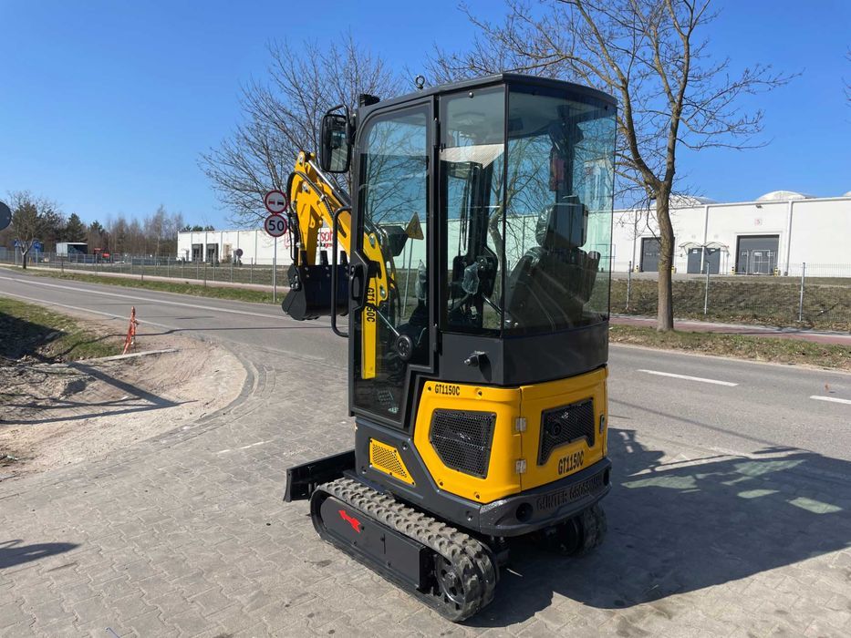 Minikoparka GT1150C Gunter Grossmann Nowa Silnik Koop