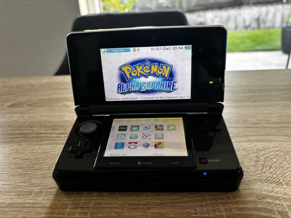 Nintendo 3DS Cosmo Black 64 gb