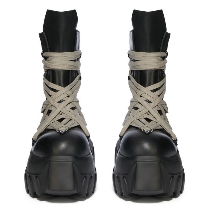 Rick Owens Mega Tractor Megalace boots