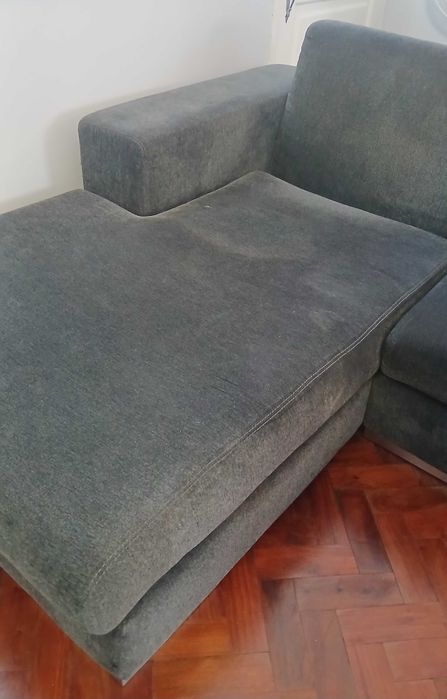 Chaise Lounge Esquerdo - Cinza Escuro