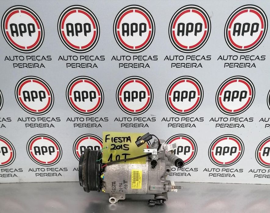Compressor ar condicionado Ford Fiesta 6 1.0 Turbo de 2015 referência