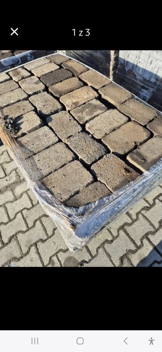 Kostka polbruk używana 6cm