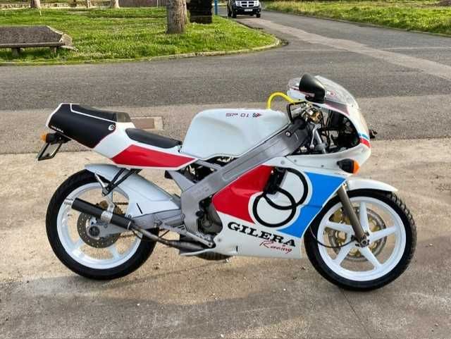 Gilera SP 01, 1990, mota restaurada