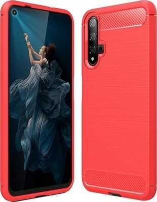 Противоударный чехол бампер для Huawei Honor 20 20 Pro Nova 5T карбон