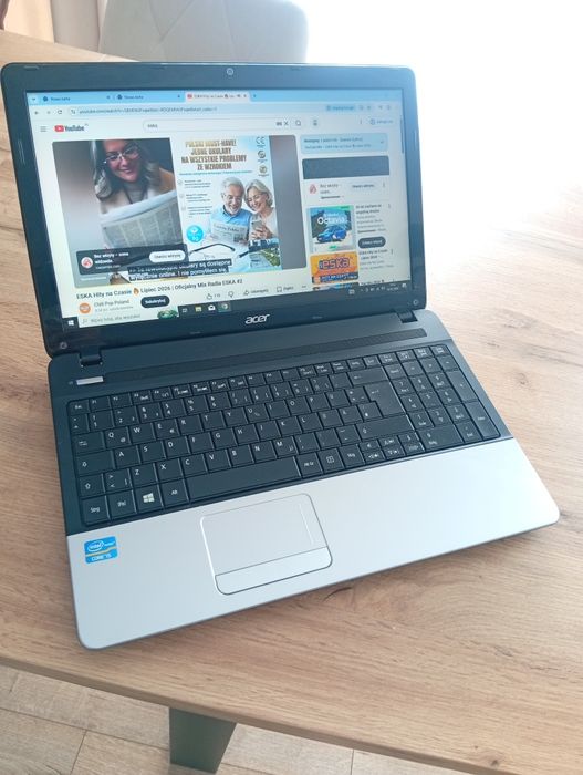 Laptop Acer i5 2,60ghz , bateria , zadbany , wifi