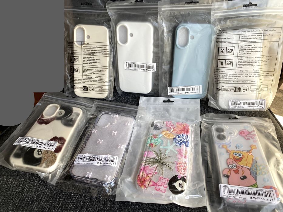 Capas para Iphone 17 (Novas) 8 por apenas