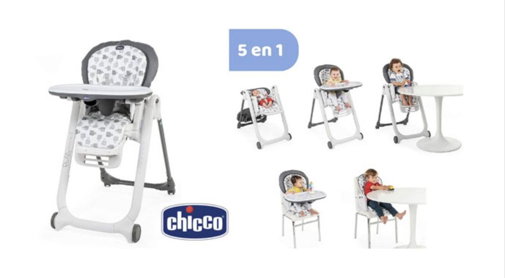 Cadeira de Papa Chicco Polly Progress 5 com Redutor