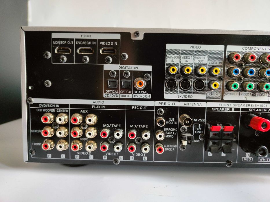 Kenwood KRF-V6300D amplituner srebrny