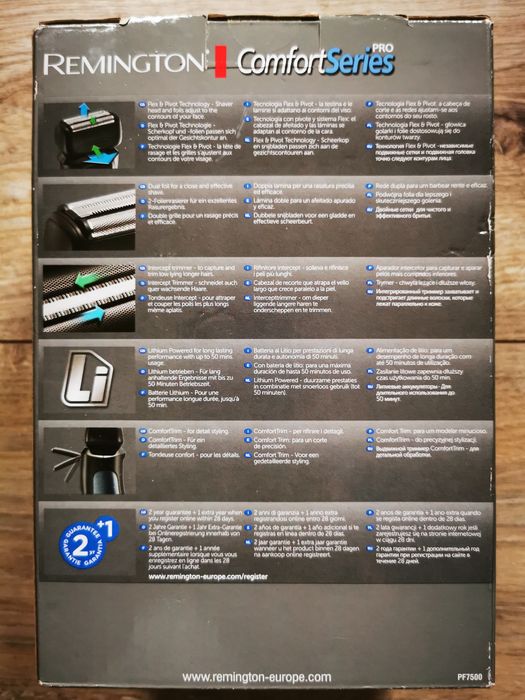 Elektryczna maszynka do golenia Remington PF7500 jak Philips Ostrowiec