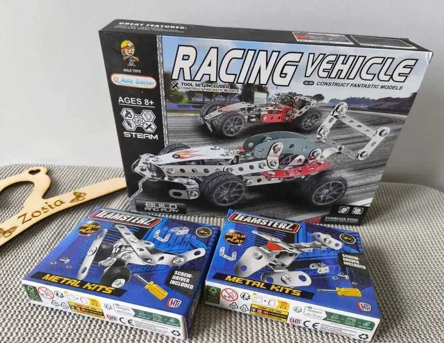 Wyprzedaż zestaw dla dziecka zabawka konstrukcyjna klocki metalowe