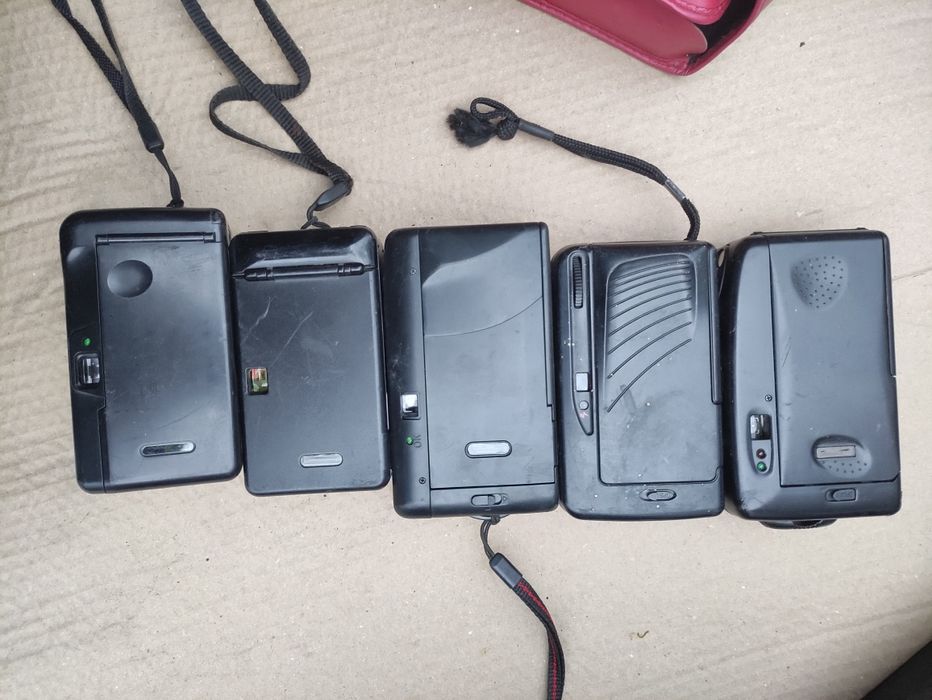 Aparaty fotograficzne na klisze lata 90- 5 szt. CANON, PREMIER i inne