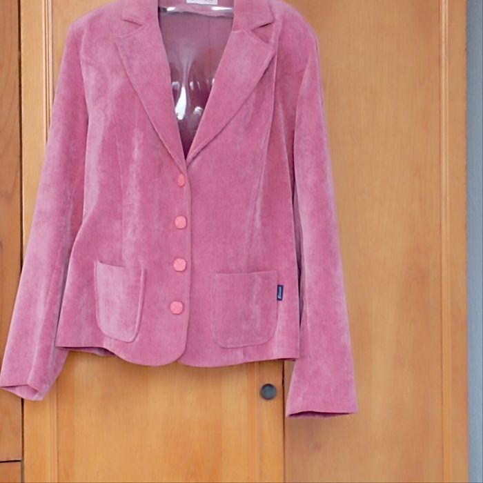 Жіночий жакет з мікровельвету