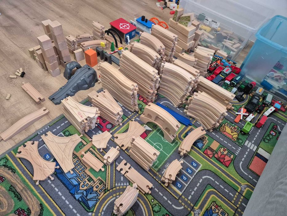 Tory drewniane. Ciuchcie elektryczne. MEGA ZESTAW