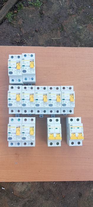 iek, abb, шнайдер: 6а, 16a, 25а, 32а, 40а