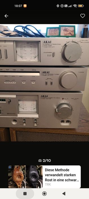 Wieża AKAI 3 segmenty