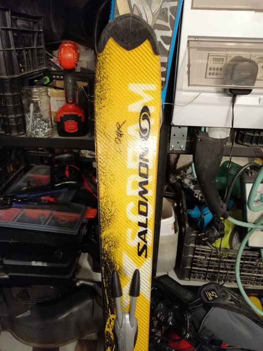 Salomon narty z wiązaniami. Możliwa zamiana