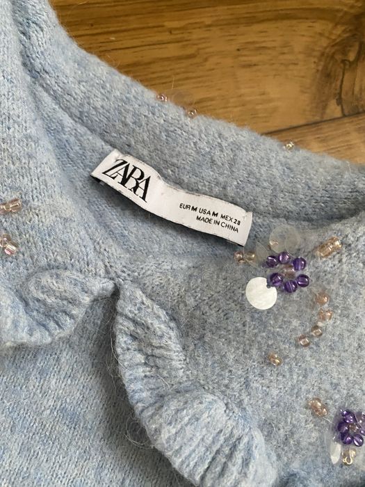 Блакитна кофточка Zara