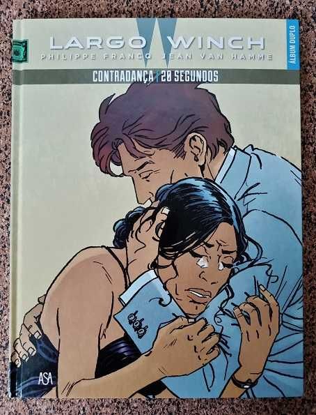 BD - Largo Winch: Contradança ; 20 Segundos (Álbum Duplo)