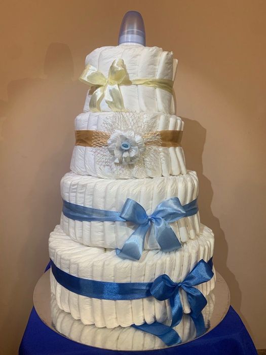 Торт з памперсів