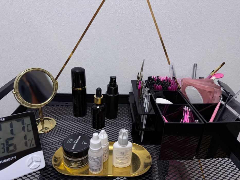 Zestaw dla początkującej stylistki rzęs i brwi