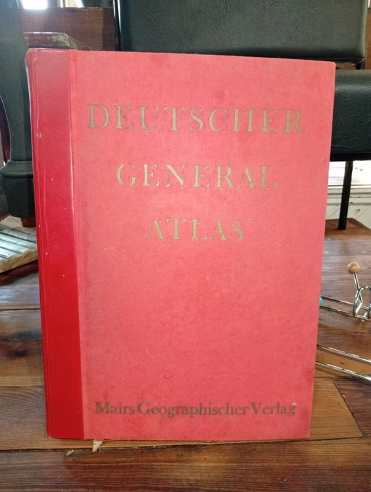 Livro - Deutscher General Atlas – Mairs Geographischer Verlag