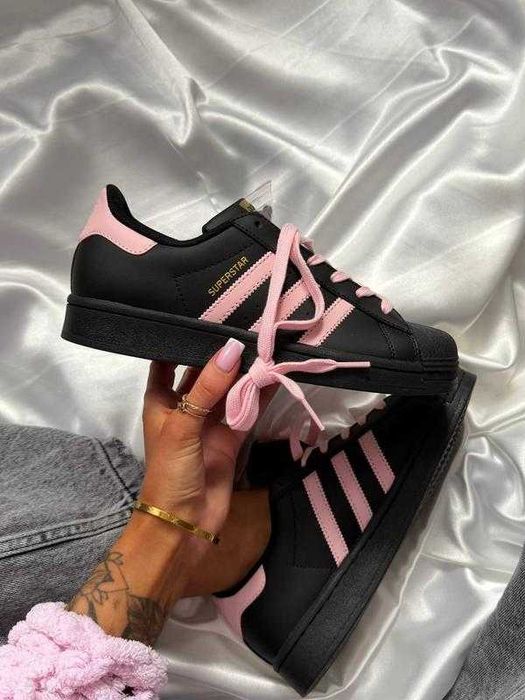 !БЕЗ Передплат! Adidas Superstar Black Pink