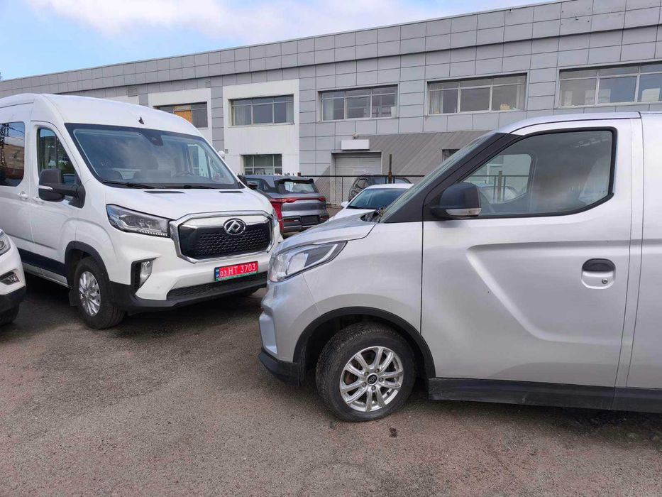 MAXUS e-Deliver 3  53 квт на  330 км 5м3, 1 тн