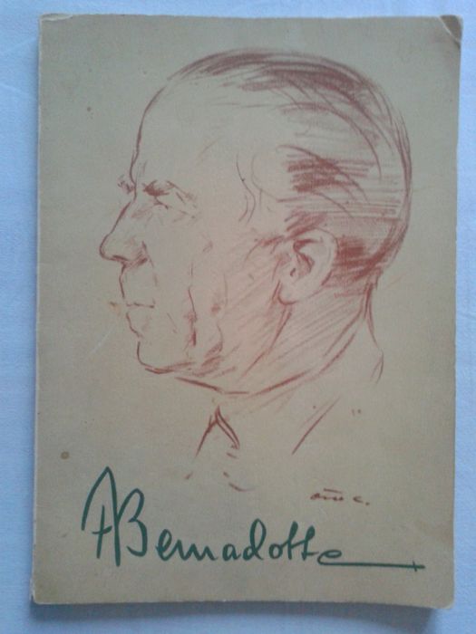 Ksiazka Folke Bernadotte - Frithiof Dahlby, Stockholm 1948