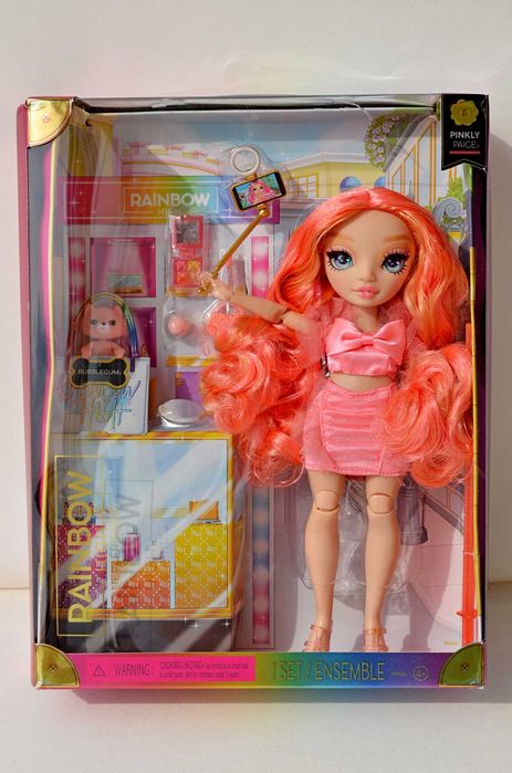 Rainbow High Pinkly Paige 29 см Пінклі Пейдж     пакування не ідеальне