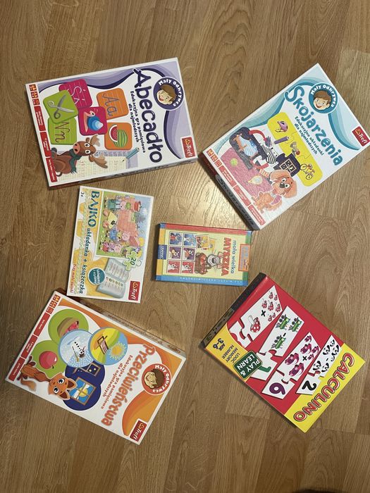 Zestaw gier/zabaw edukacyjnych dla najmłodszych