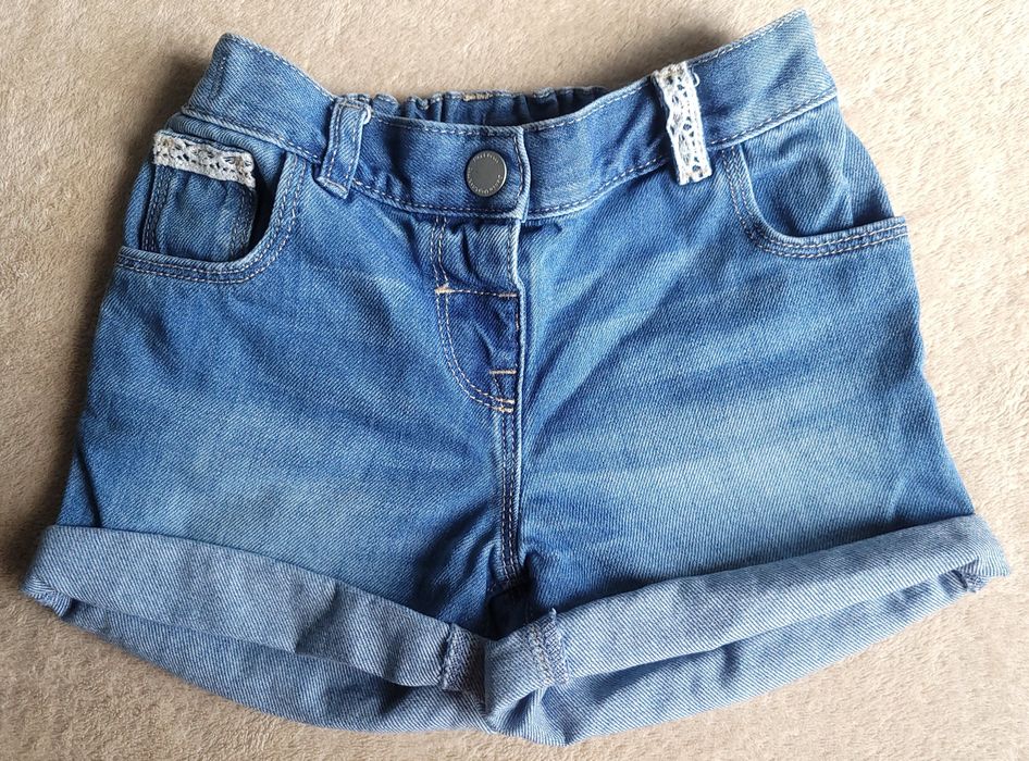 Джинсовые шорты Next (Некст), р. 5-6 лет (на рост 116 см)