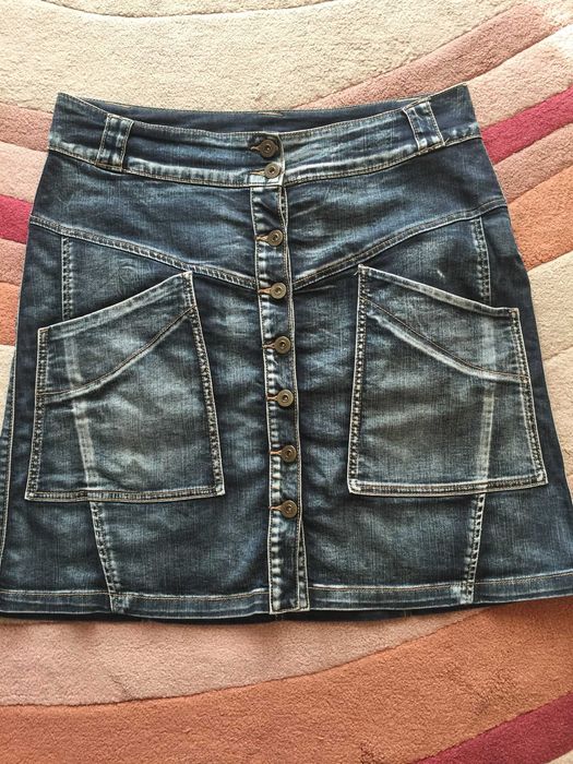 KappAhl jeansowa spódnica mini 42