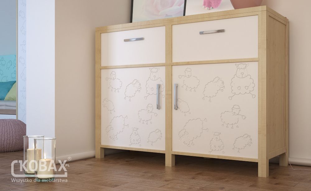 Panele dekoracyjne 3D MDF kolekcja dziecięca