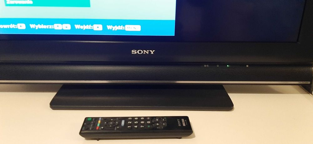 Cyfrowy telewizor LCD SONY Bravia KDL 32L4000 pilot i kabel zasilający